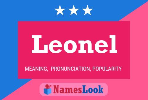 Leonel 名字海报