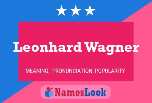 Leonhard Wagner 名字海报