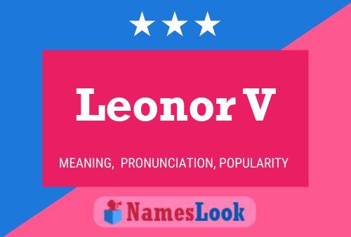 Leonor V 名字海报