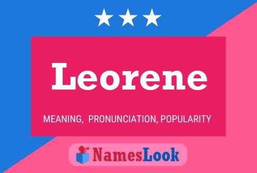 Leorene 名字海报