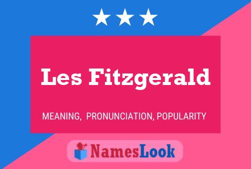 Les Fitzgerald 名字海报