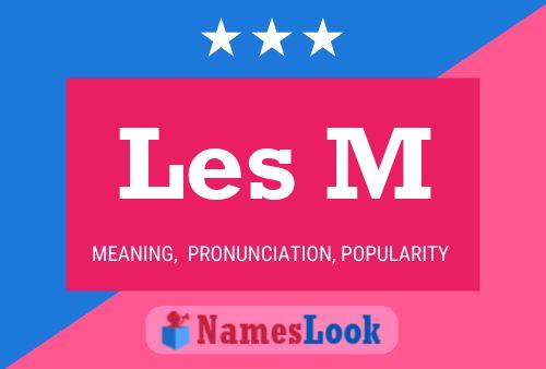 Les M 名字海报