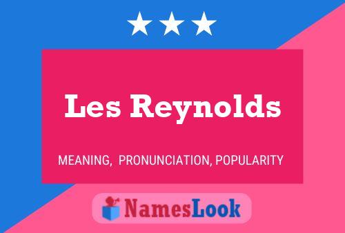 Les Reynolds 名字海报