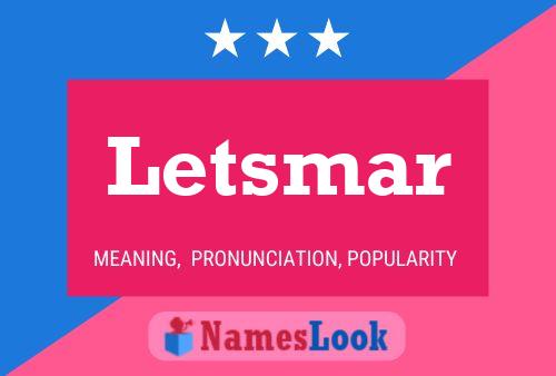 Letsmar 名字海报