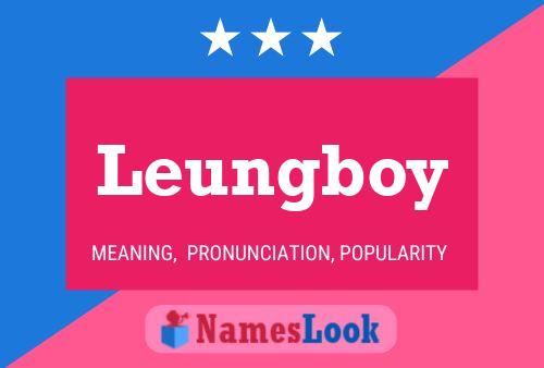 Leungboy 名字海报