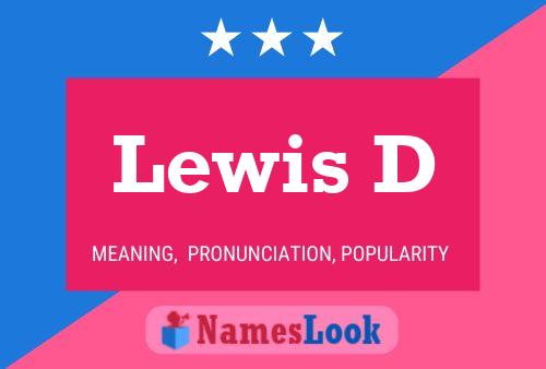 Lewis D 名字海报