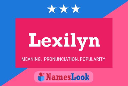 Lexilyn 名字海报