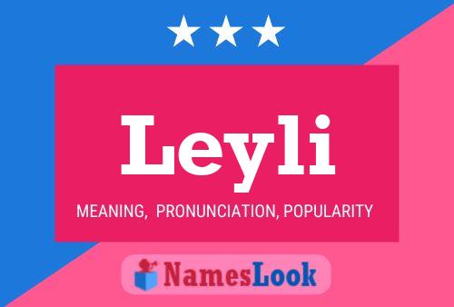 Leyli 名字海报