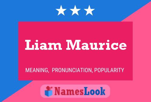 Liam Maurice 名字海报