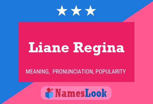 Liane Regina 名字海报