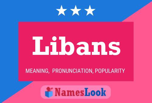 Libans 名字海报