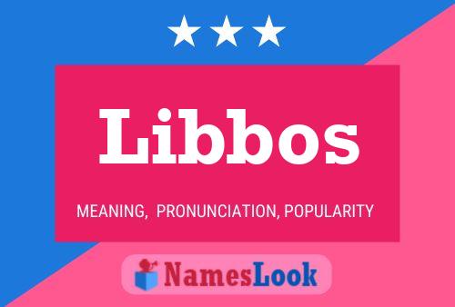 Libbos 名字海报