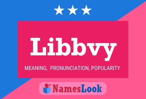 Libbvy 名字海报