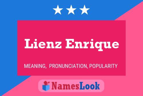 Lienz Enrique 名字海报