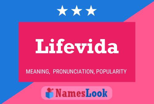 Lifevida 名字海报