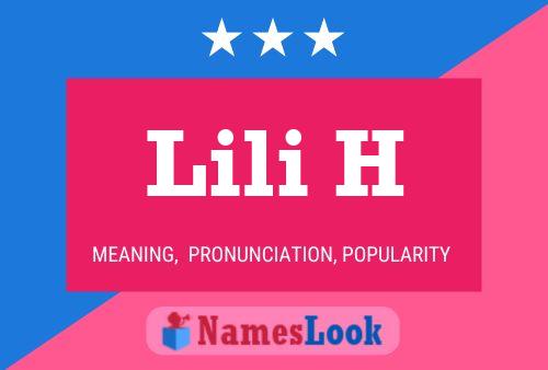 Lili H 名字海报