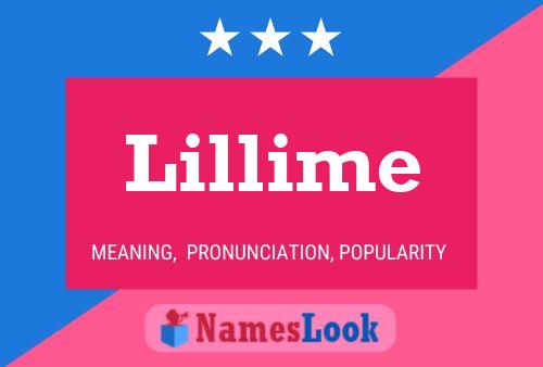 Lillime 名字海报