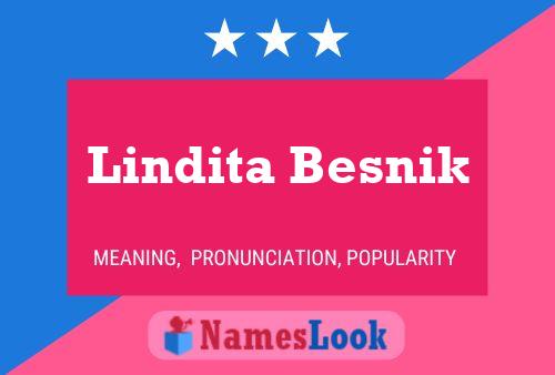 Lindita Besnik 名字海报