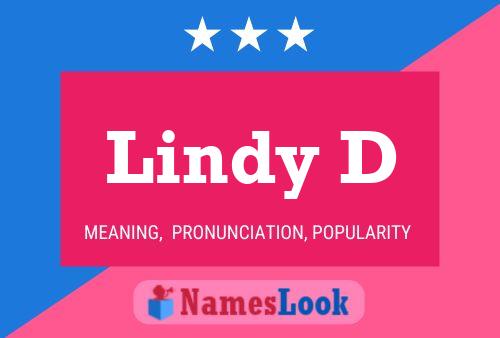 Lindy D 名字海报