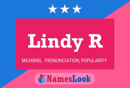 Lindy R 名字海报