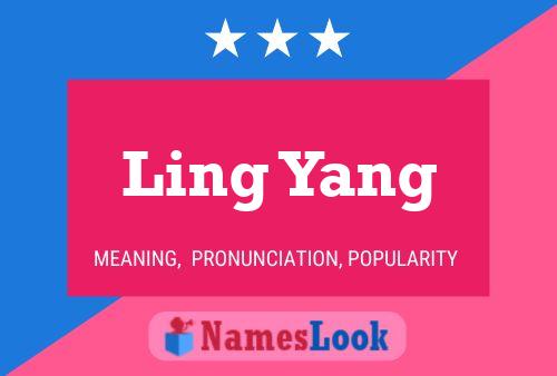 Ling Yang 名字海报