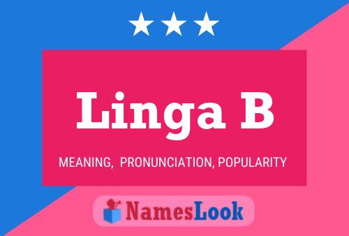 Linga B 名字海报