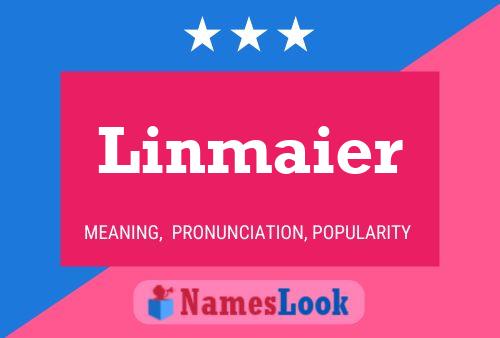 Linmaier 名字海报