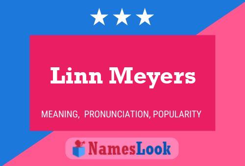 Linn Meyers 名字海报