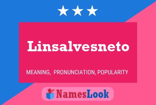 Linsalvesneto 名字海报