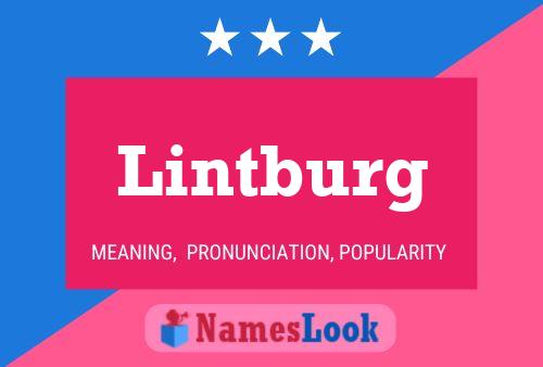 Lintburg 名字海报