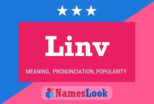 Linv 名字海报