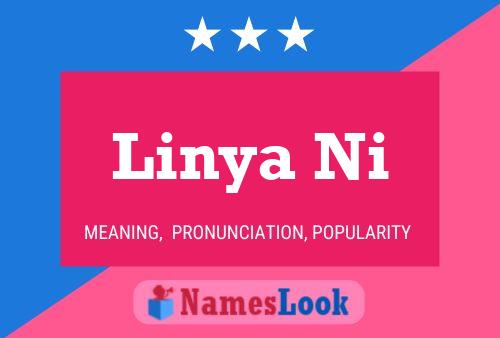 Linya Ni 名字海报