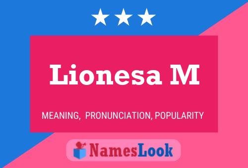 Lionesa M 名字海报