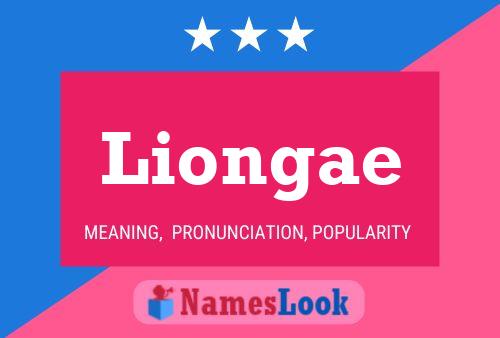 Liongae 名字海报