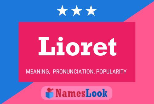 Lioret 名字海报