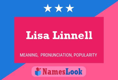 Lisa Linnell 名字海报