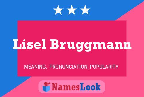 Lisel Bruggmann 名字海报