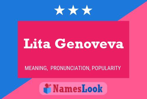 Lita Genoveva 名字海报