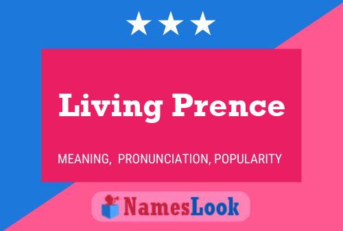 Living Prence 名字海报