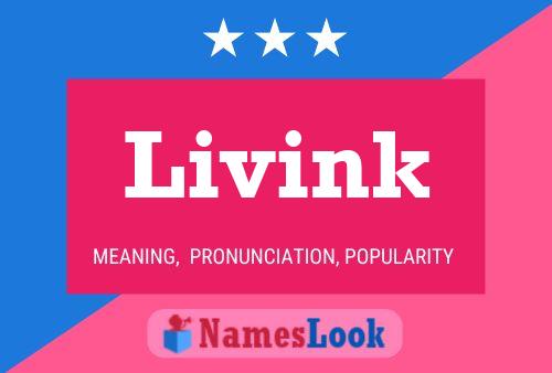 Livink 名字海报