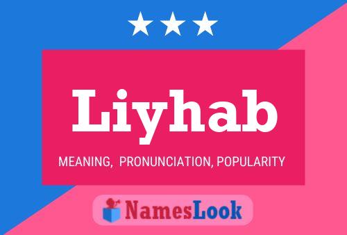 Liyhab 名字海报