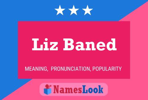 Liz Baned 名字海报