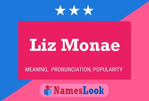 Liz Monae 名字海报