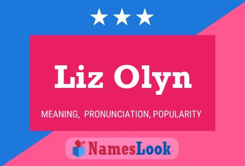 Liz Olyn 名字海报