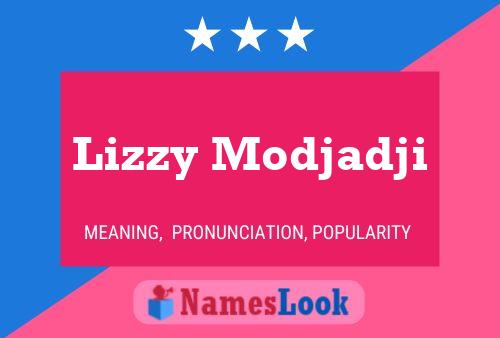 Lizzy Modjadji 名字海报