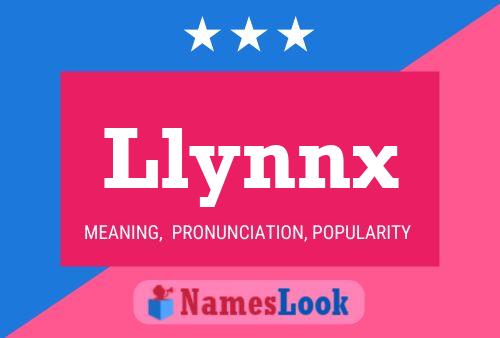 Llynnx 名字海报