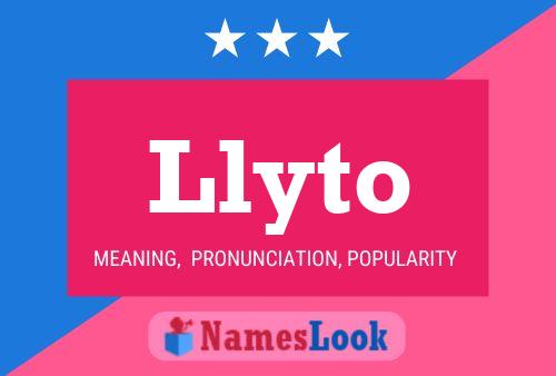 Llyto 名字海报