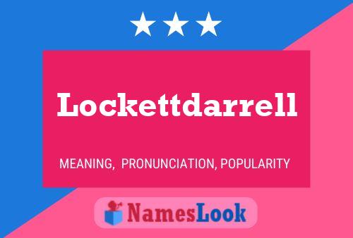 Lockettdarrell 名字海报