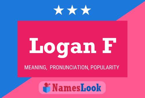 Logan F 名字海报