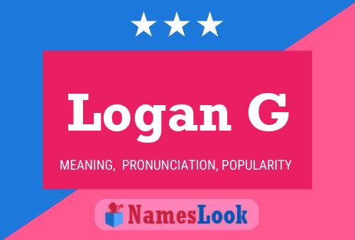 Logan G 名字海报